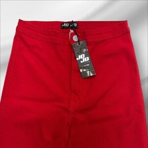 JC JQ JEANS Women’s XL Red JEGGINGS